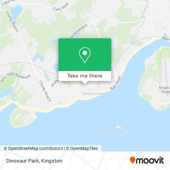 Dinosaur Park map