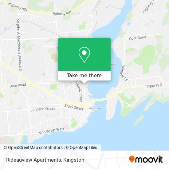 Rideauview Apartments map