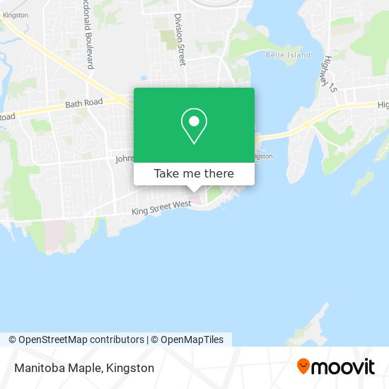 Manitoba Maple map