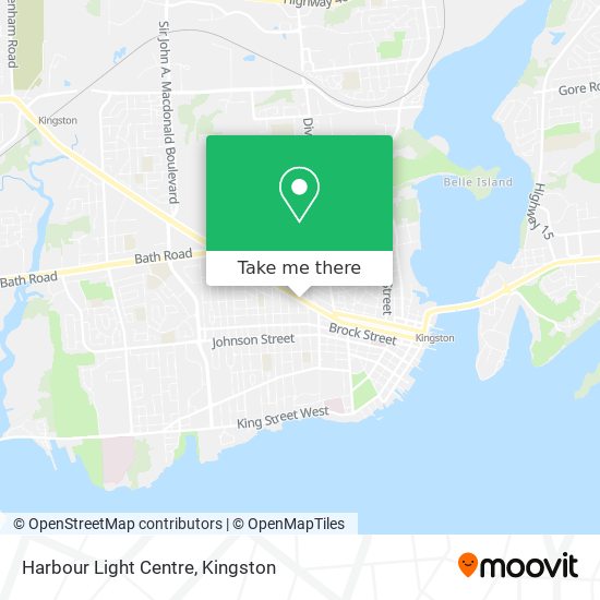 Harbour Light Centre map