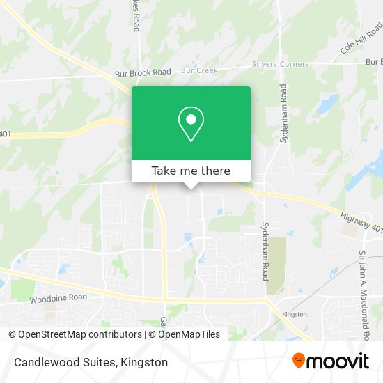 Candlewood Suites map