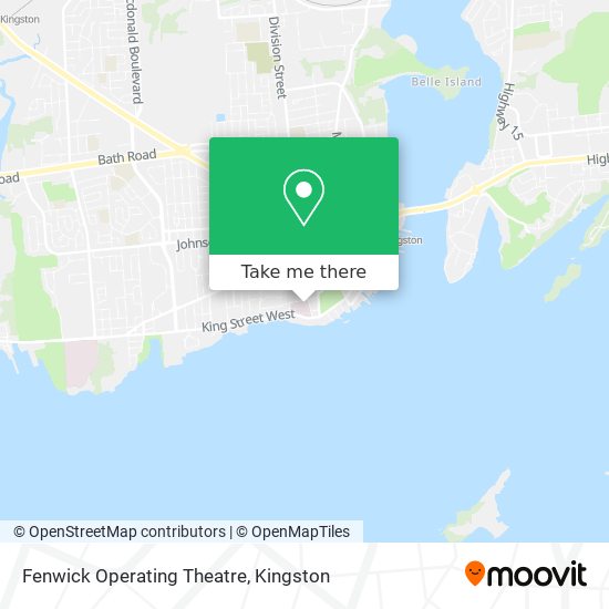 Fenwick Operating Theatre map