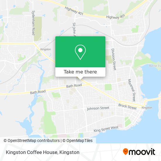 Kingston Coffee House map