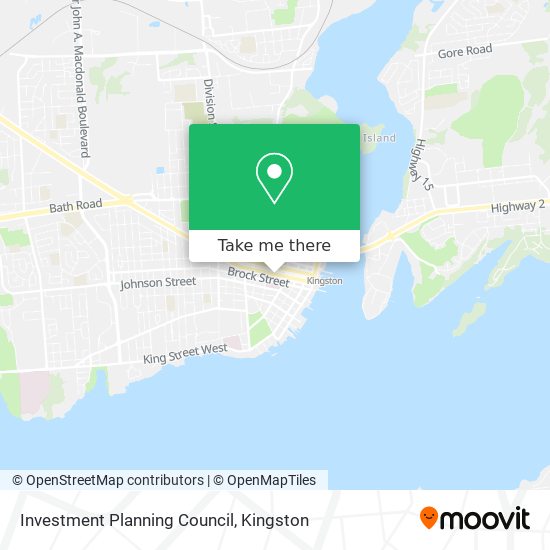 Investment Planning Council map