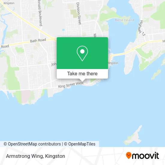Armstrong Wing map