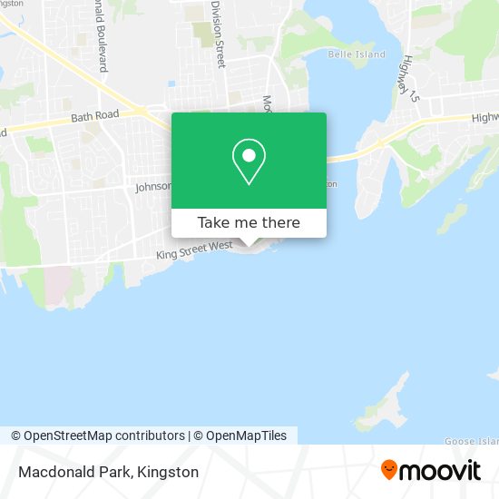 Macdonald Park map