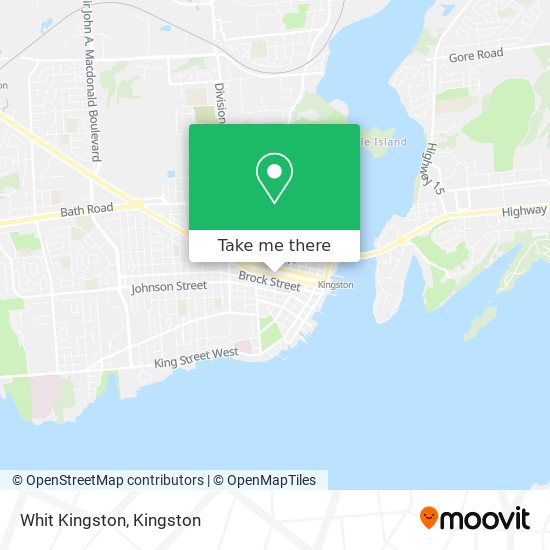 Whit Kingston map
