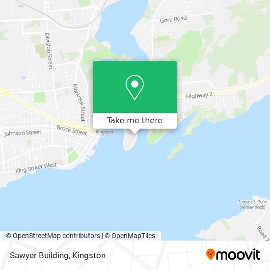 Sawyer Building map