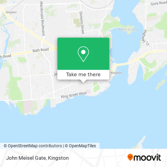 John Meisel Gate map