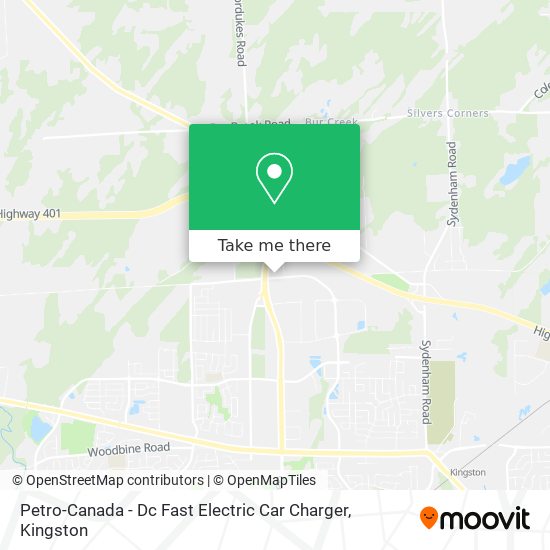 Petro-Canada - Dc Fast Electric Car Charger map