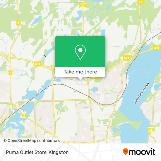 Puma Outlet Store map