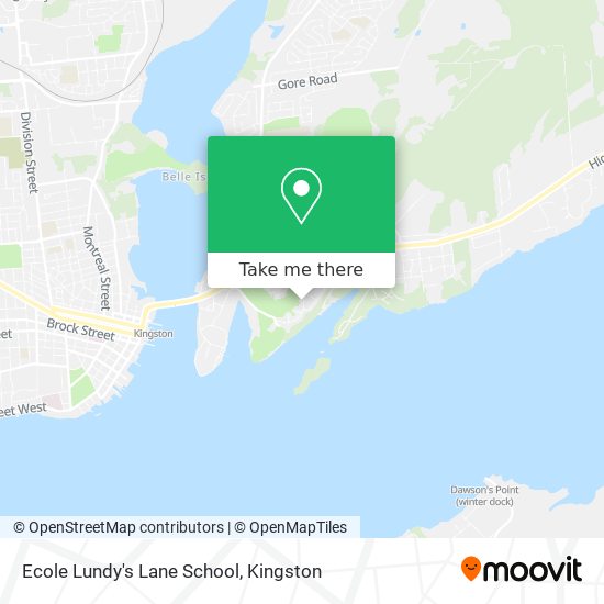 Ecole Lundy's Lane School map