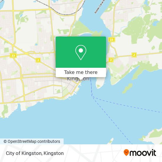 City of Kingston map
