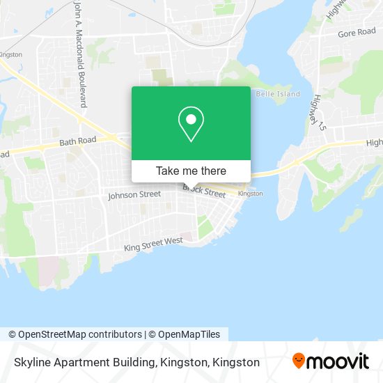 Skyline Apartment Building, Kingston map