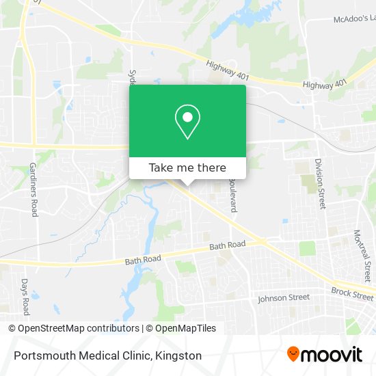 Portsmouth Medical Clinic map