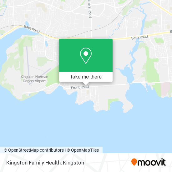 Kingston Family Health map