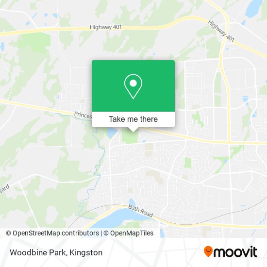 Woodbine Park map