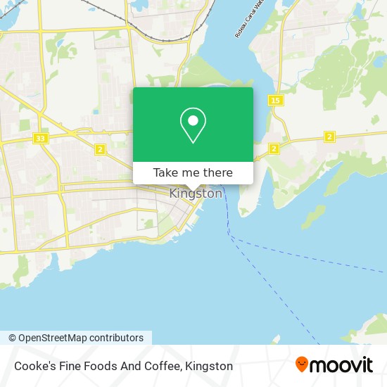 Cooke's Fine Foods And Coffee map