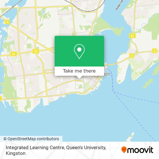 Integrated Learning Centre, Queen's University map