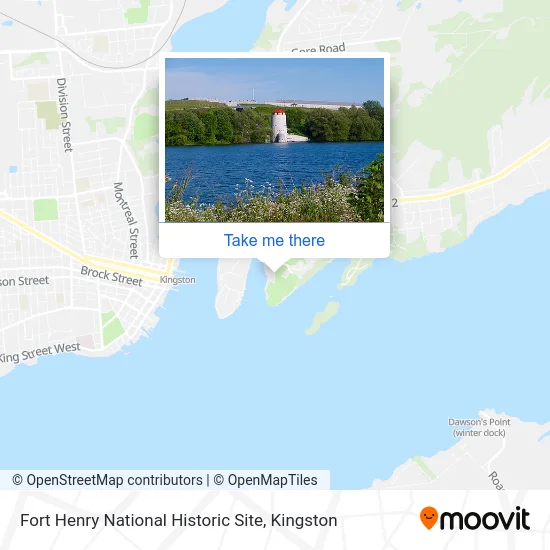Fort Henry National Historic Site plan