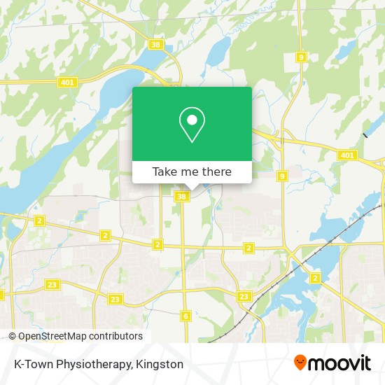 K-Town Physiotherapy map