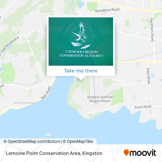 Lemoine Point Conservation Area map