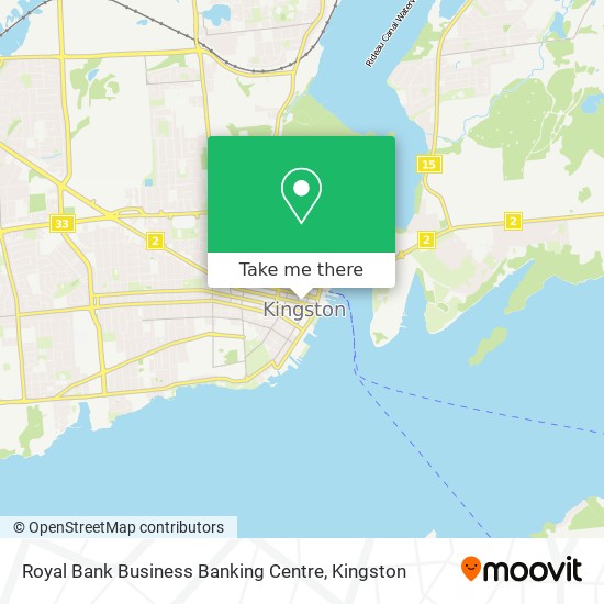 Royal Bank Business Banking Centre map