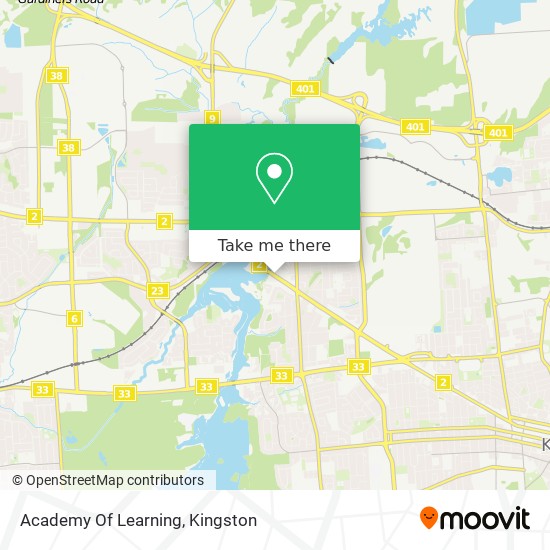 Academy Of Learning map