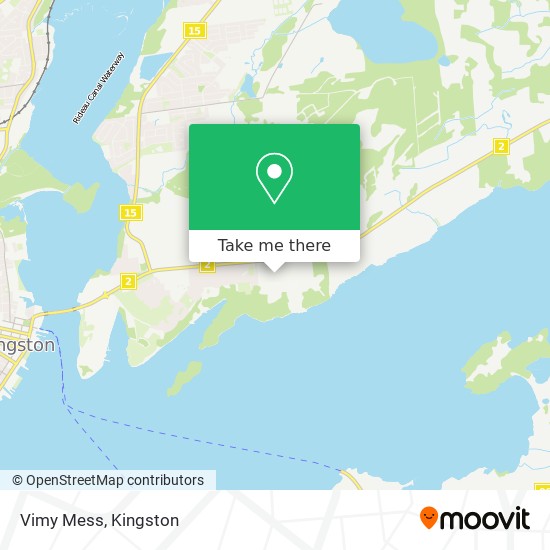 Vimy Mess map