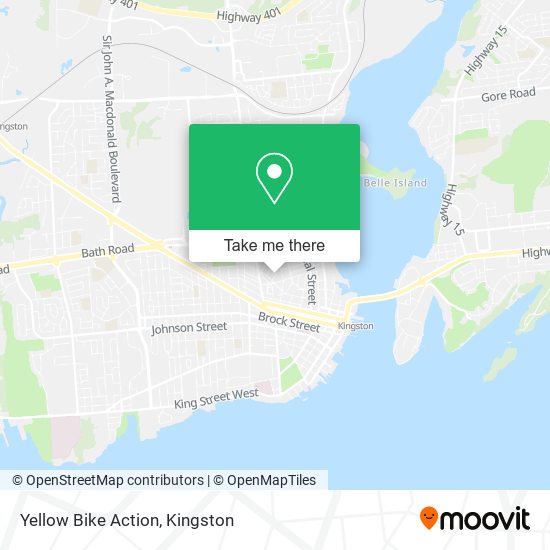 Yellow Bike Action map