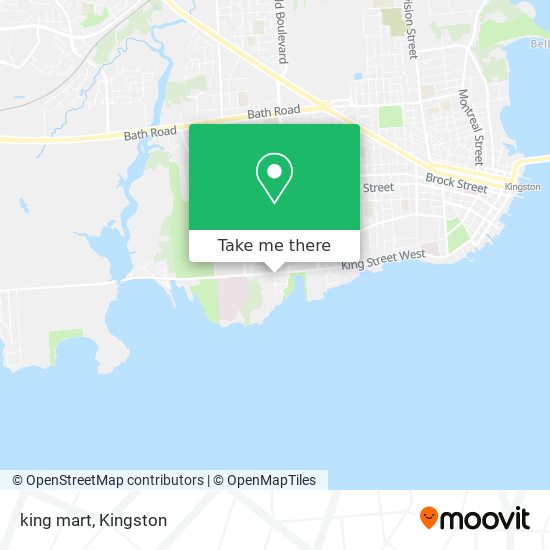 king mart map