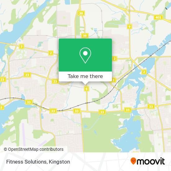 Fitness Solutions map