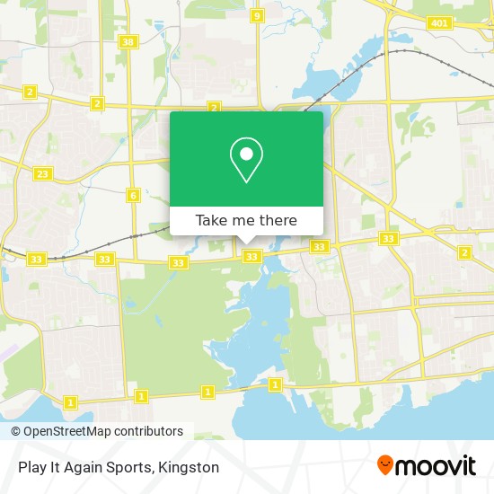 Play It Again Sports map