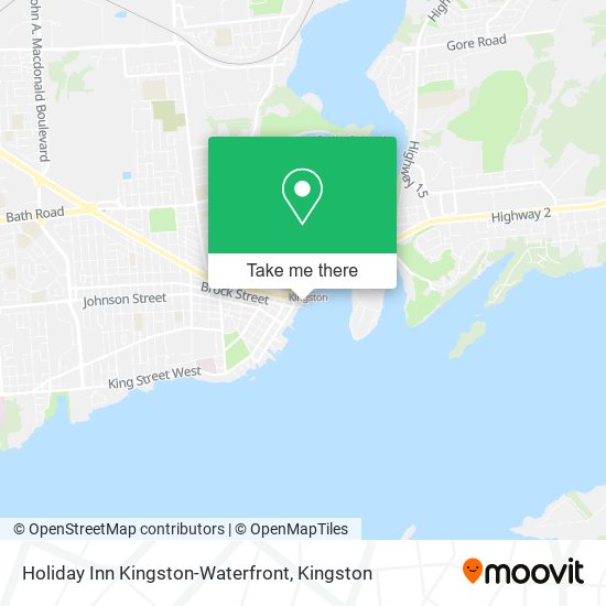 Holiday Inn Kingston-Waterfront plan
