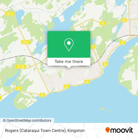 Rogers (Cataraqui Town Centre) map