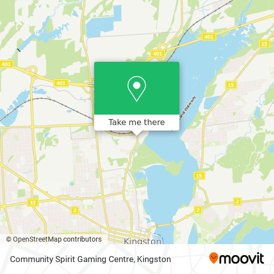 Community Spirit Gaming Centre map
