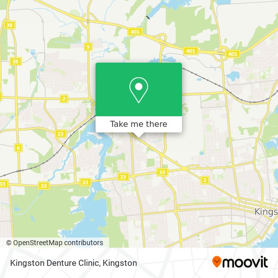 Kingston Denture Clinic map