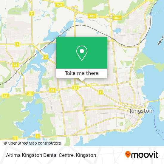 Altima Kingston Dental Centre map