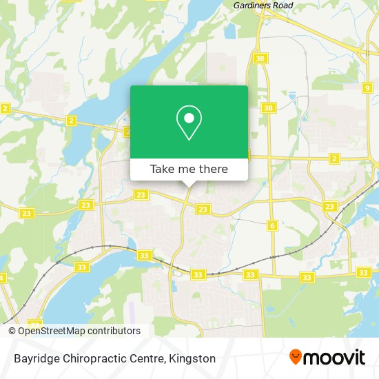Bayridge Chiropractic Centre map