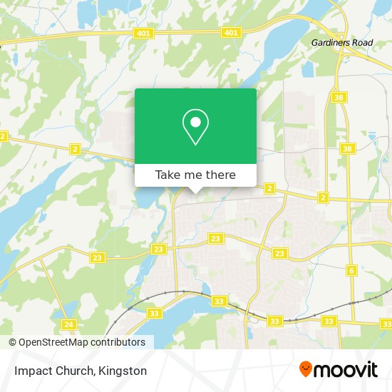 Impact Church map