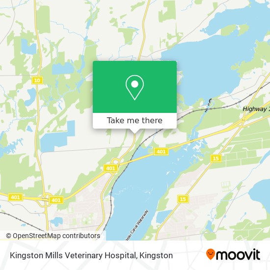 Kingston Mills Veterinary Hospital plan