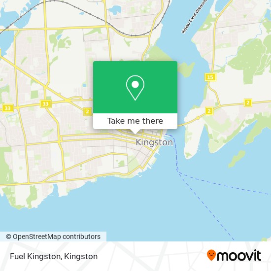 Fuel Kingston map