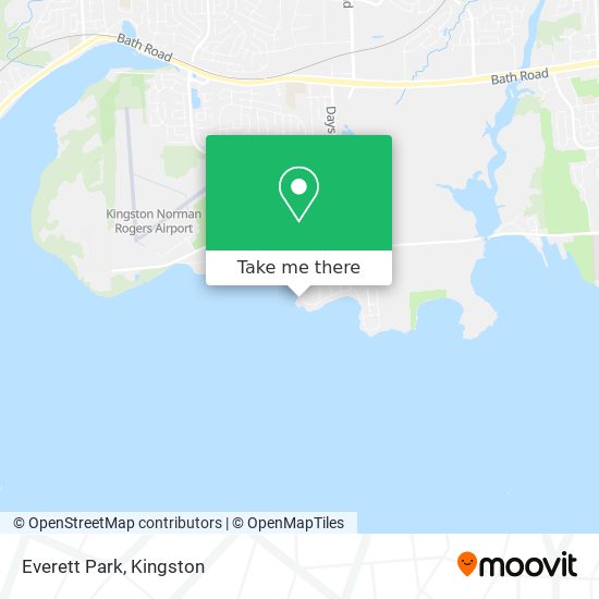 Everett Park map