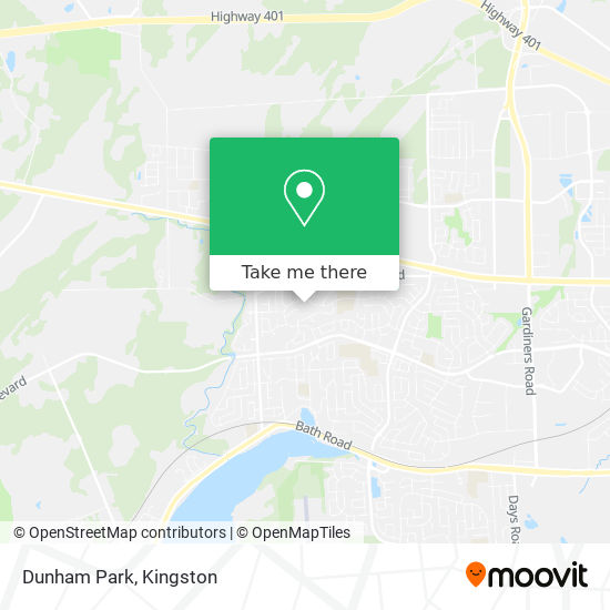 Dunham Park map