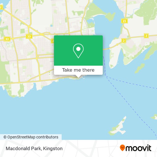 Macdonald Park map