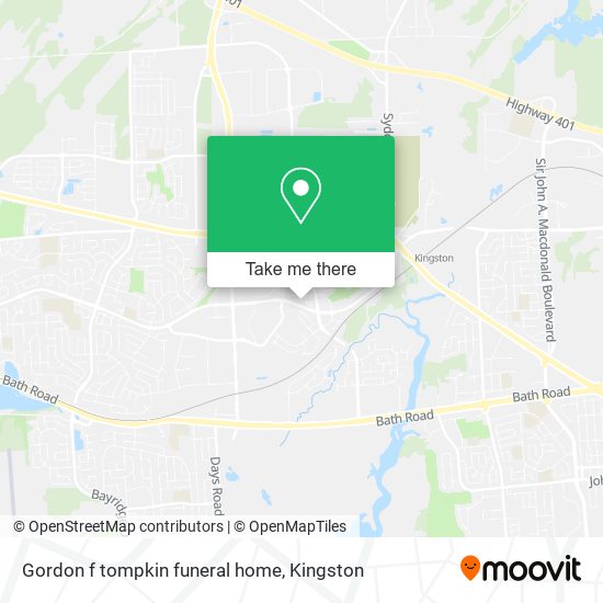 Gordon f tompkin funeral home map