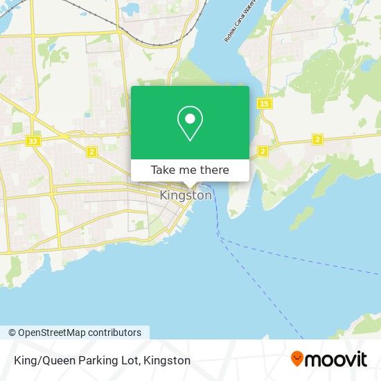King/Queen Parking Lot map