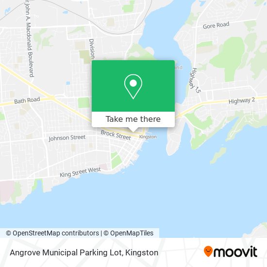 Angrove Municipal Parking Lot map