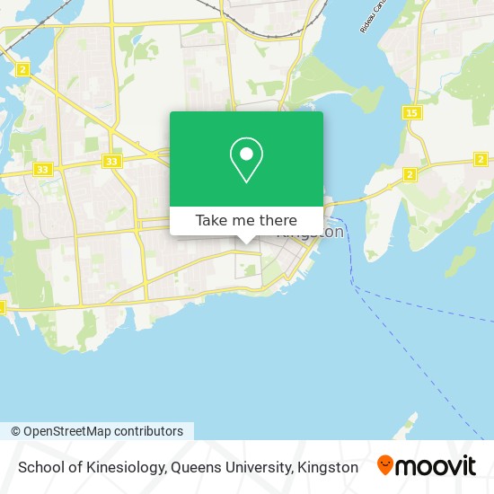 School of Kinesiology, Queens University plan