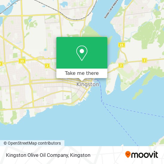 Kingston Olive Oil Company map